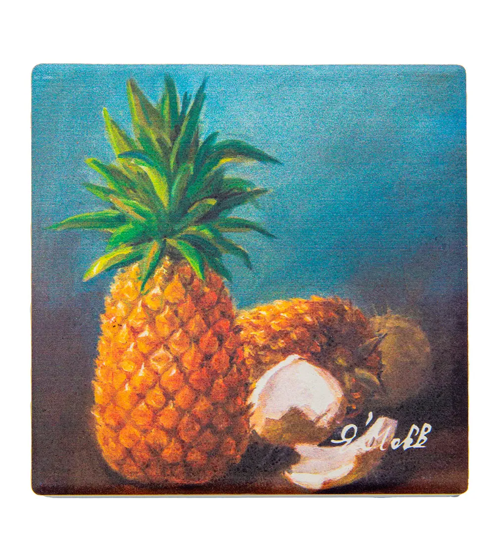 Sandstone Coaster "Flavor Of Hawaii" By Eva Makk 1