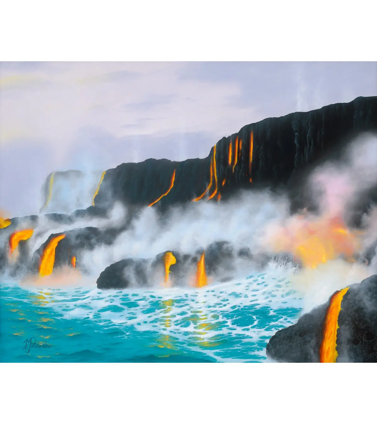 Original Painting: Beginnings By Michael Provenza 1