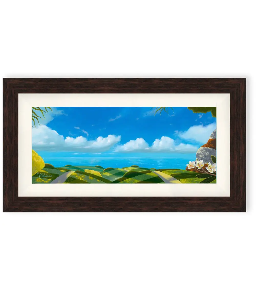 Original Painting: Blue Horizon By Michael Provenza 1