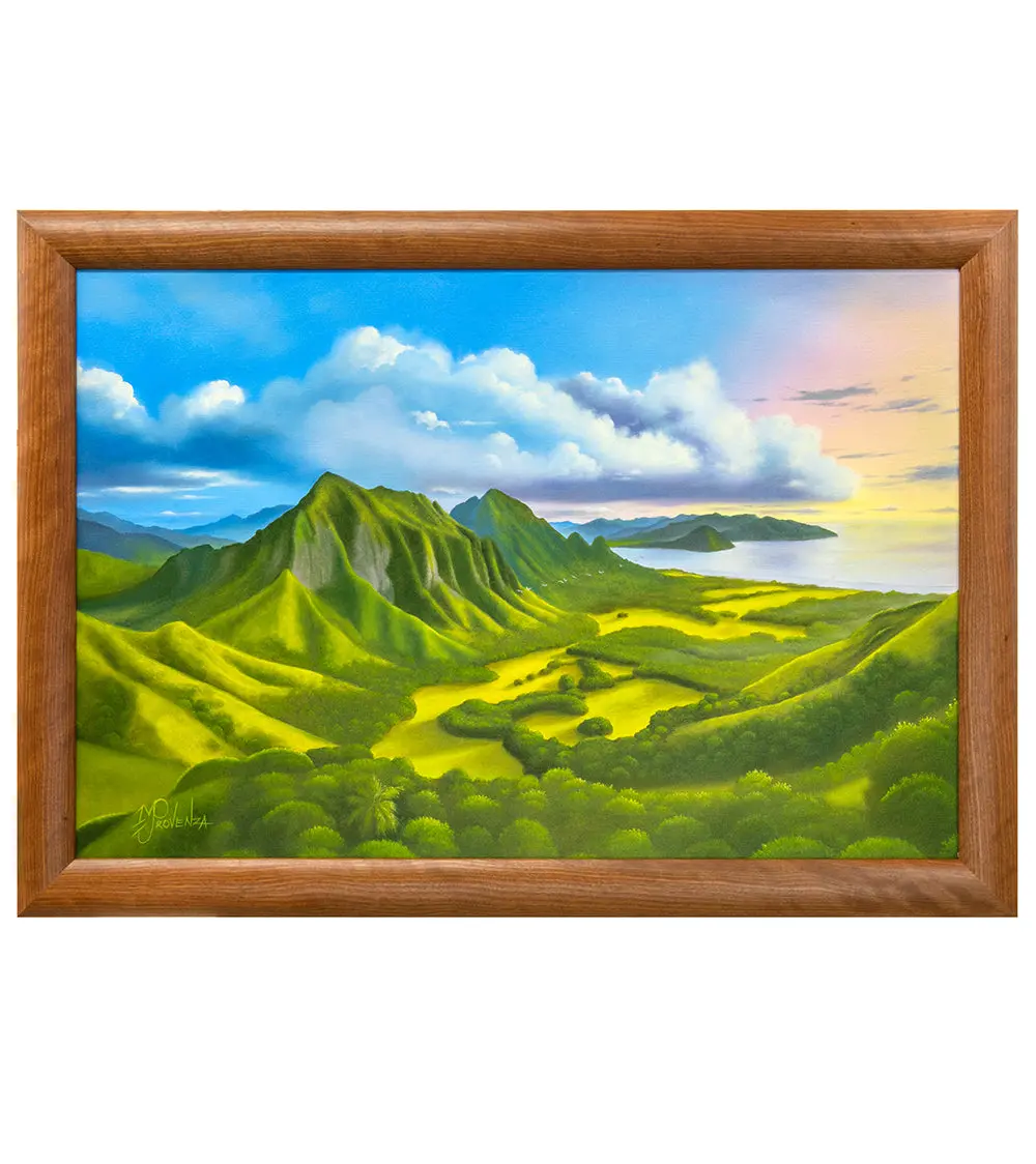 Original Painting: Green Day By Michael Provenza 1