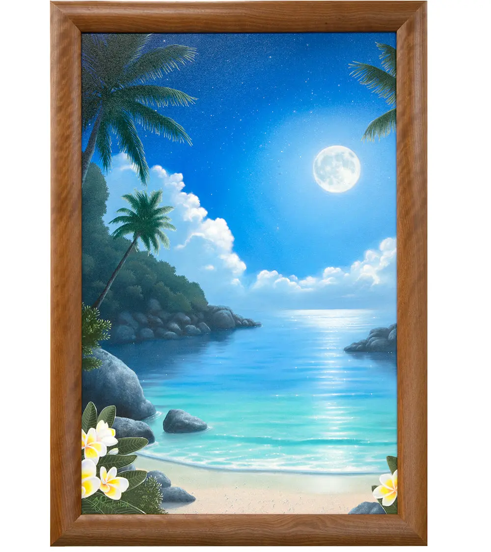 Original Painting: Tropical Star Bright By Michael Provenza 1