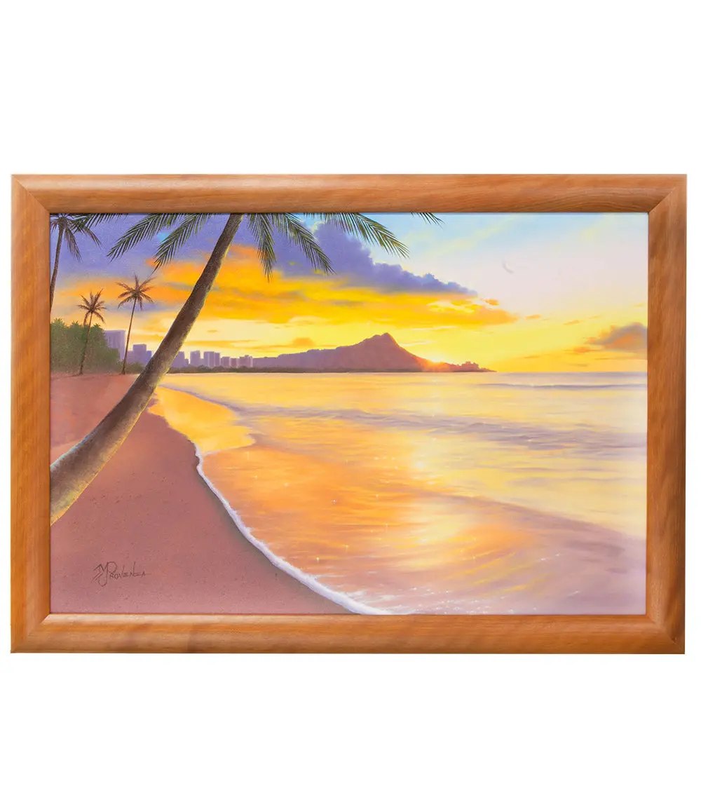 Original Painting: Diamond And Pearl By Michael Provenza 1