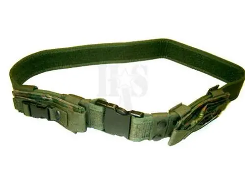 Utg Law Enforcement Pistol Belt W- Dual Mag Pouches (Marpat) 1