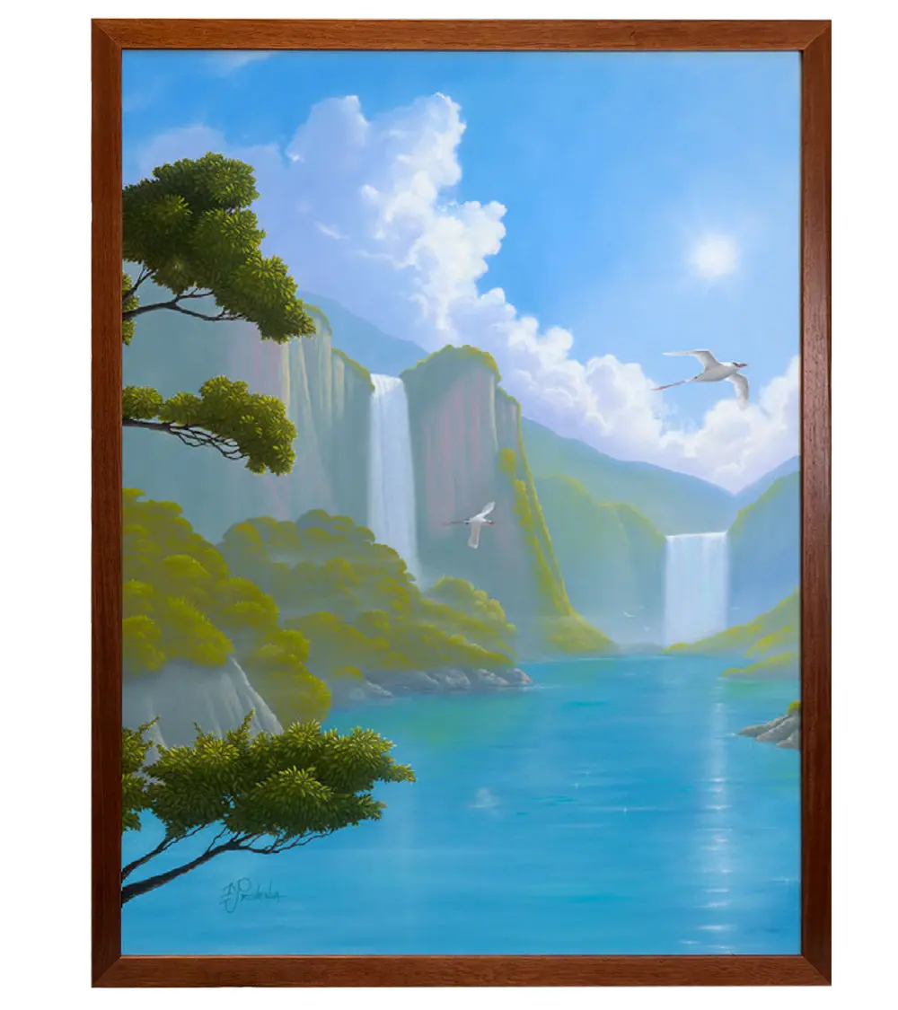 Original Painting: Paradise Cove By Michael Provenza 1
