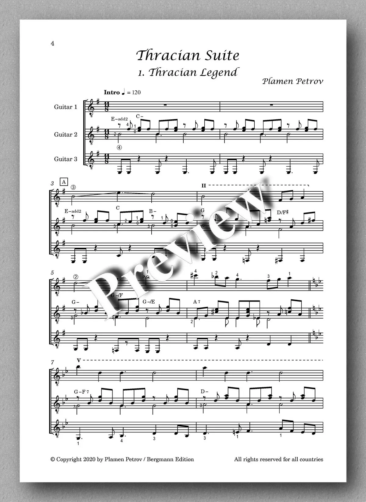Petrov, Thracian Suite 2