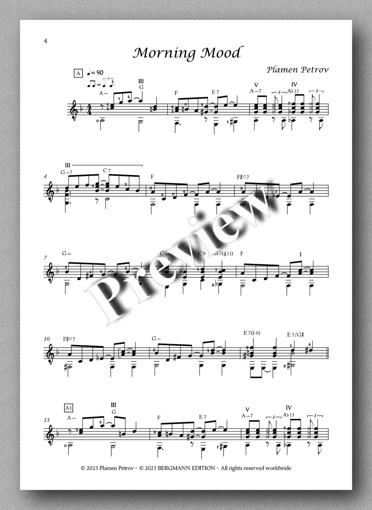Petrov, Three Jazz Pieces 2