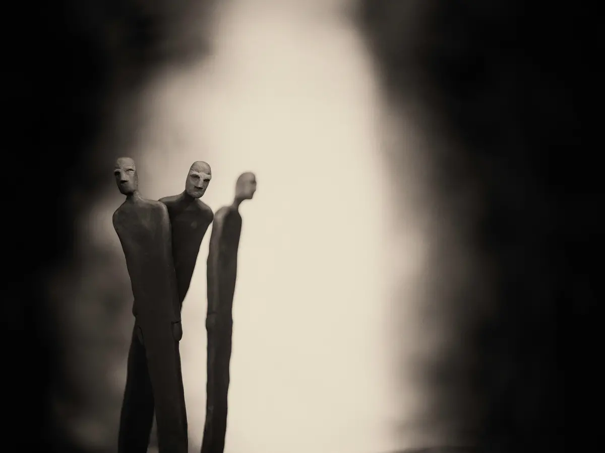 Tre Menn Vandrer Ii 1
