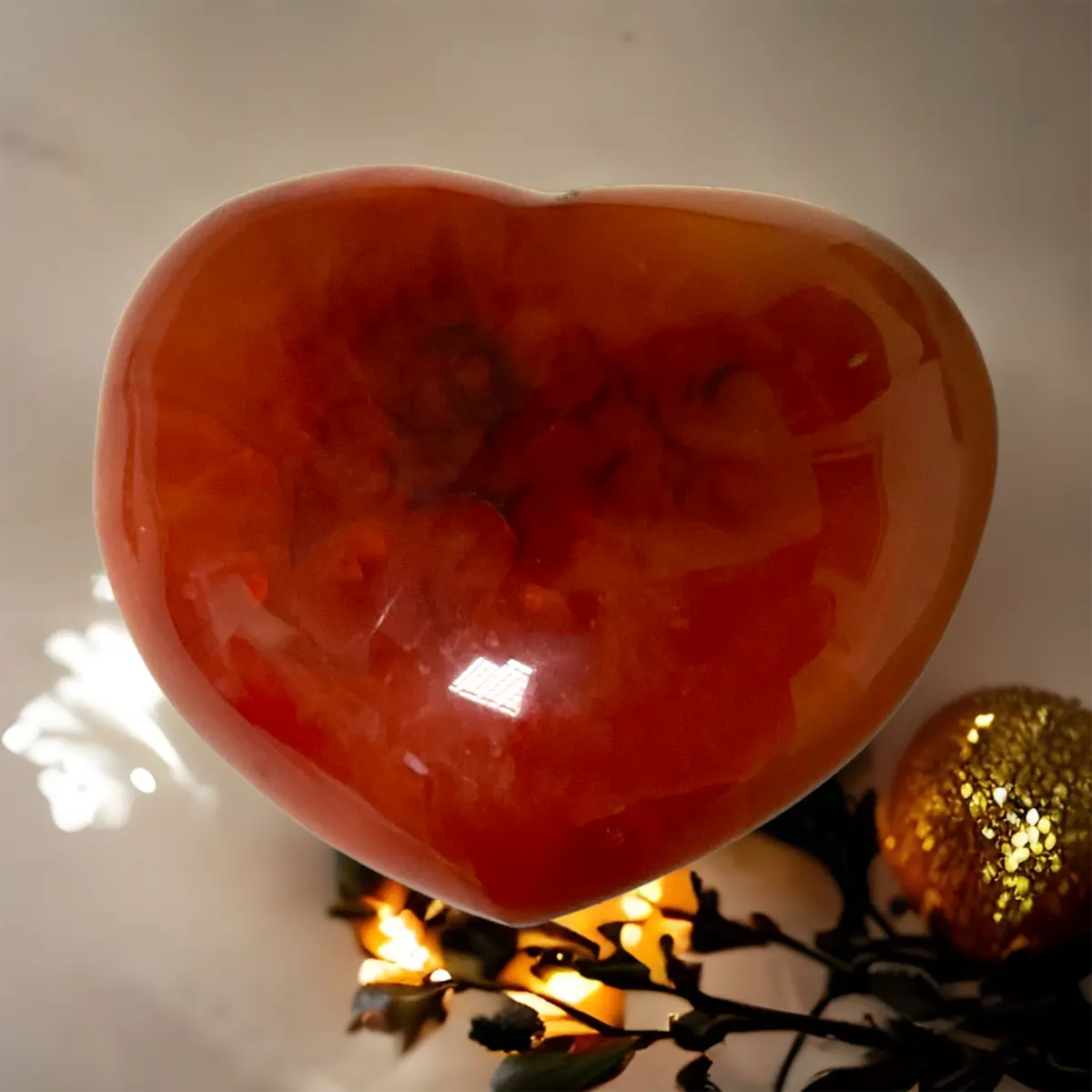 Carnelian Orange Crystal Hearts – Ethically Sourced From Madagascar 7