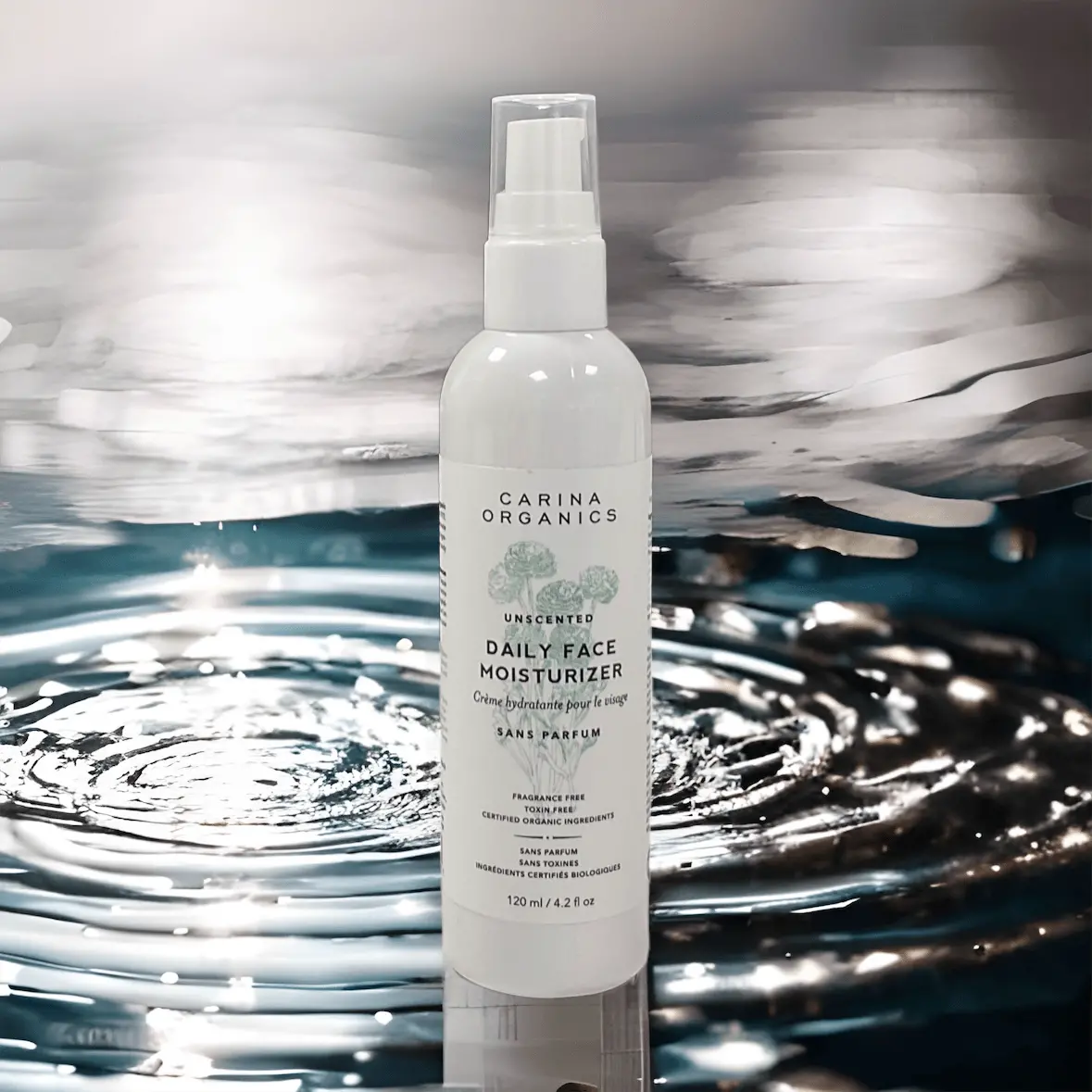 Daily Face Moisturiser 120Ml - Carina Organics 1