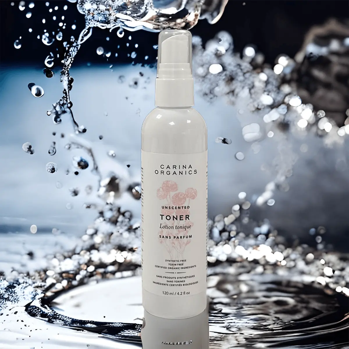 Daily Organic Toner 120Ml - Carina Organics 1