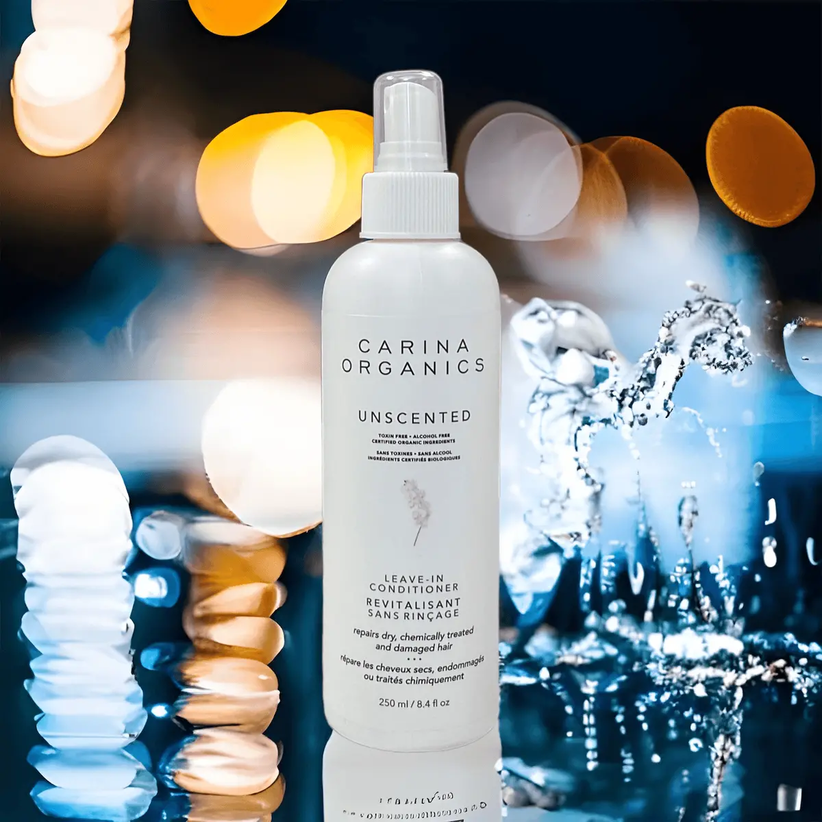 Unscented Leave-In Conditioner 250Ml - Carina Organics 1