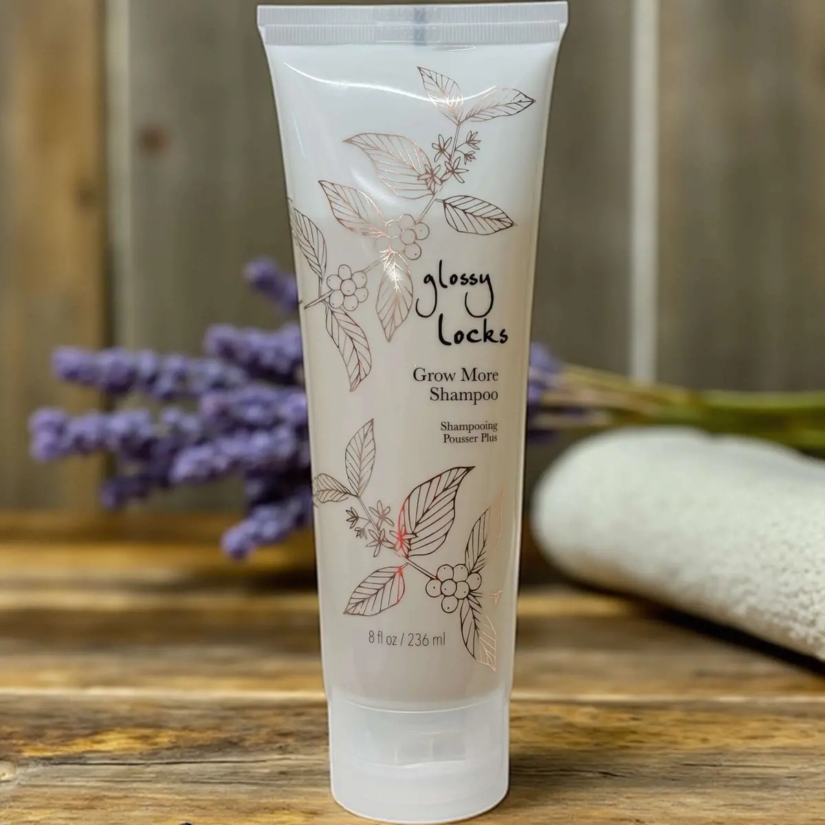 Glossy Locks Grow More Shampoo – 100% Pure 3