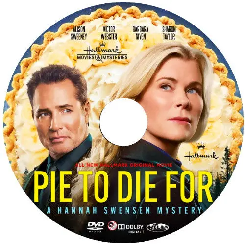 Pie To Die For: A Hannah Swensen Mystery Dvd Movie 2025 Alison Sweeney 1