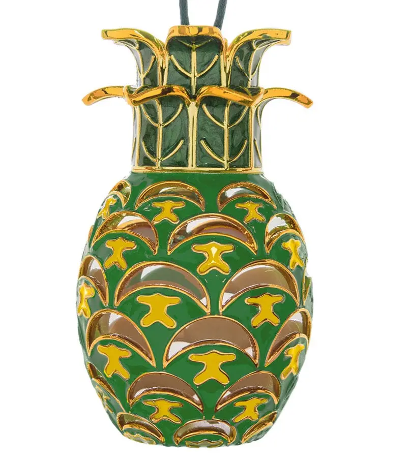 Royal Pineapple Ornament -- Green 1
