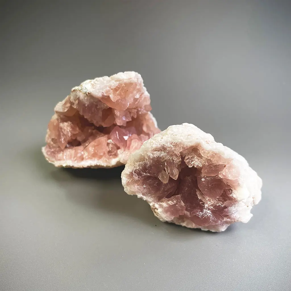 Pink Amethyst Cluster Crystals 1