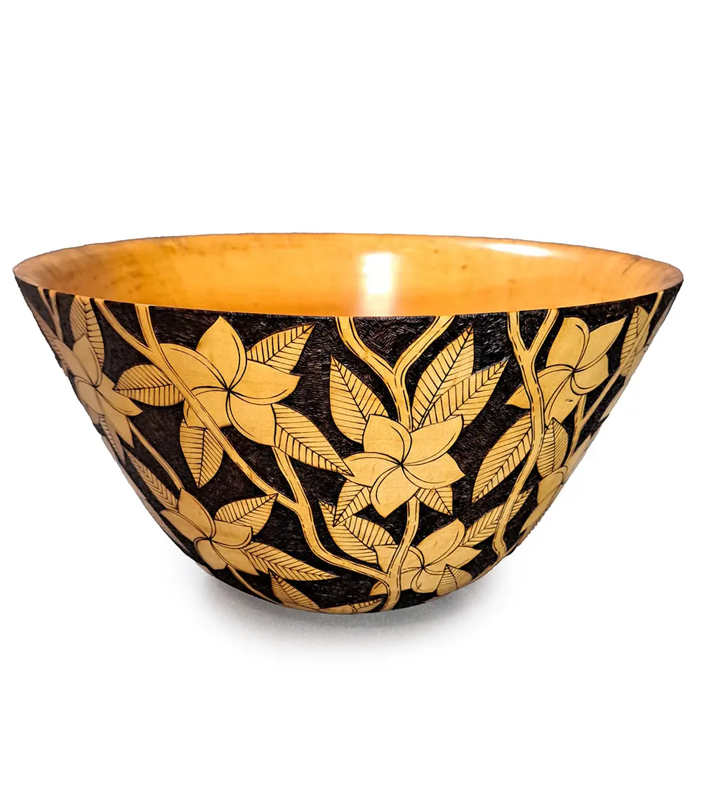 Plumeria Flower Bowl #851 1