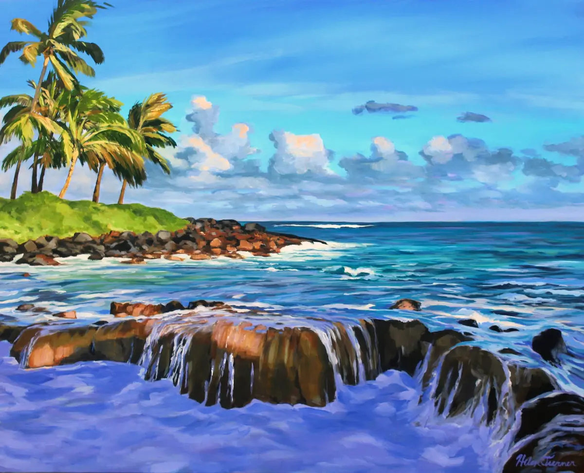 Poipu Beaches 2 By Helen Turner 1