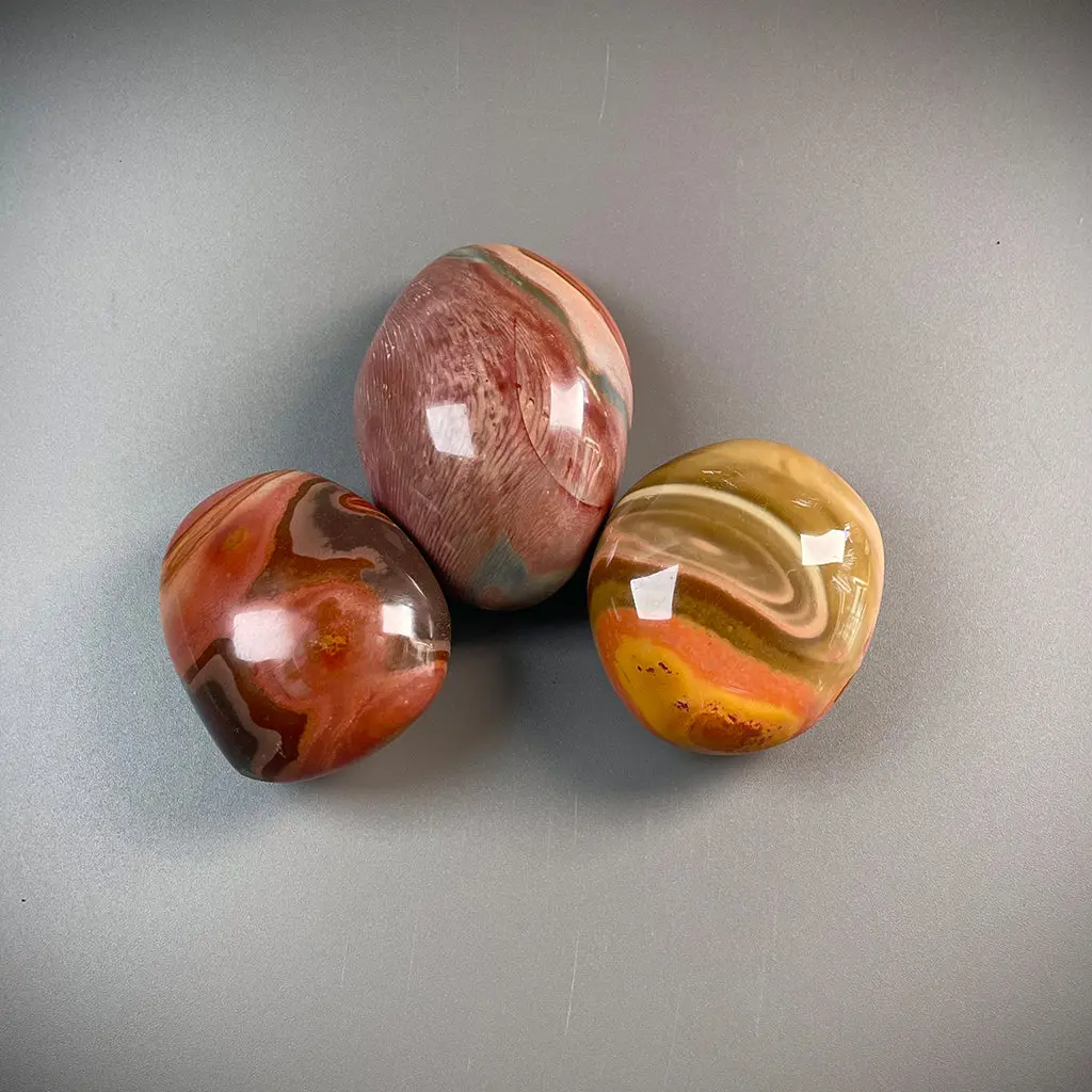 Polychrome Jasper Palm Stone 4