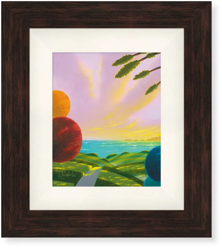 Original Painting: Allium Bay By Michael Provenza 1
