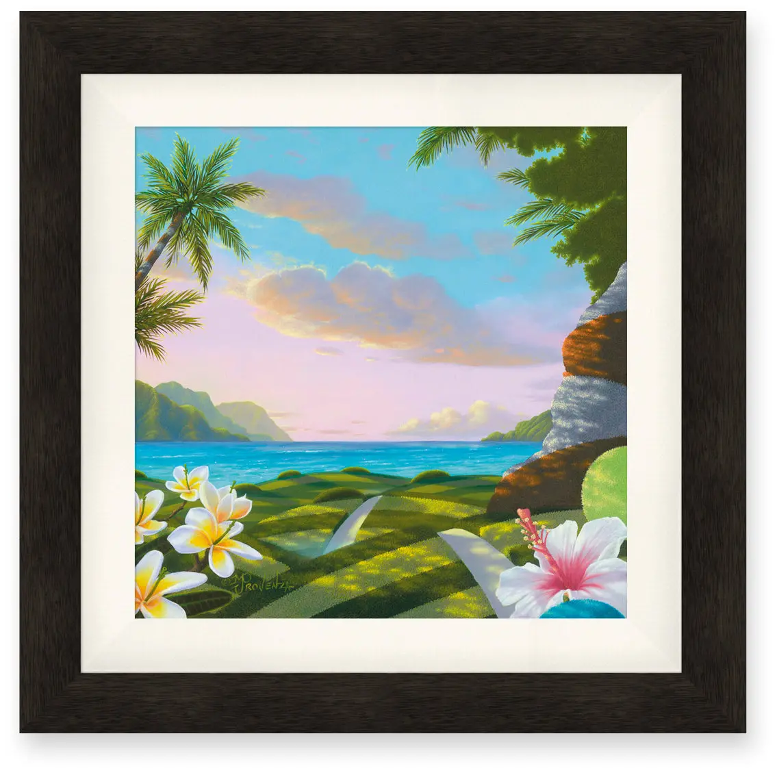 Original Painting: Blue Haven By Michael Provenza 1