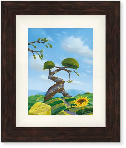 Original Painting: Calming Pathway By Michael Provenza 1