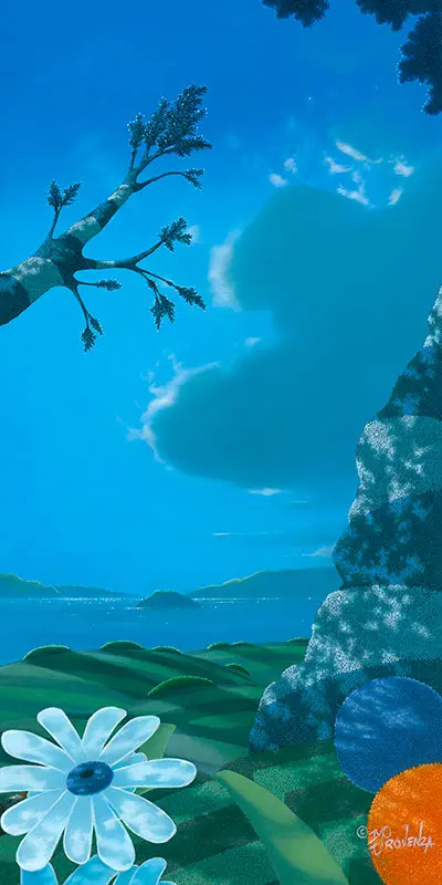 Original Painting: Emerald Hills By Michael Provenza 2