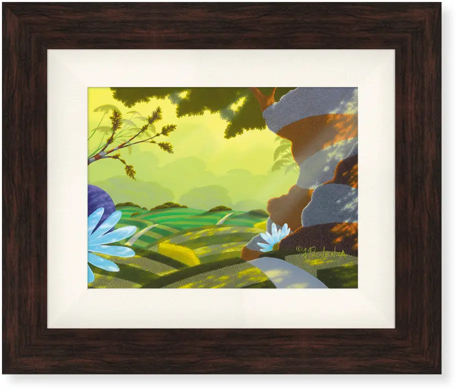 Original Painting: Entrance To Eden By Michael Provenza 1