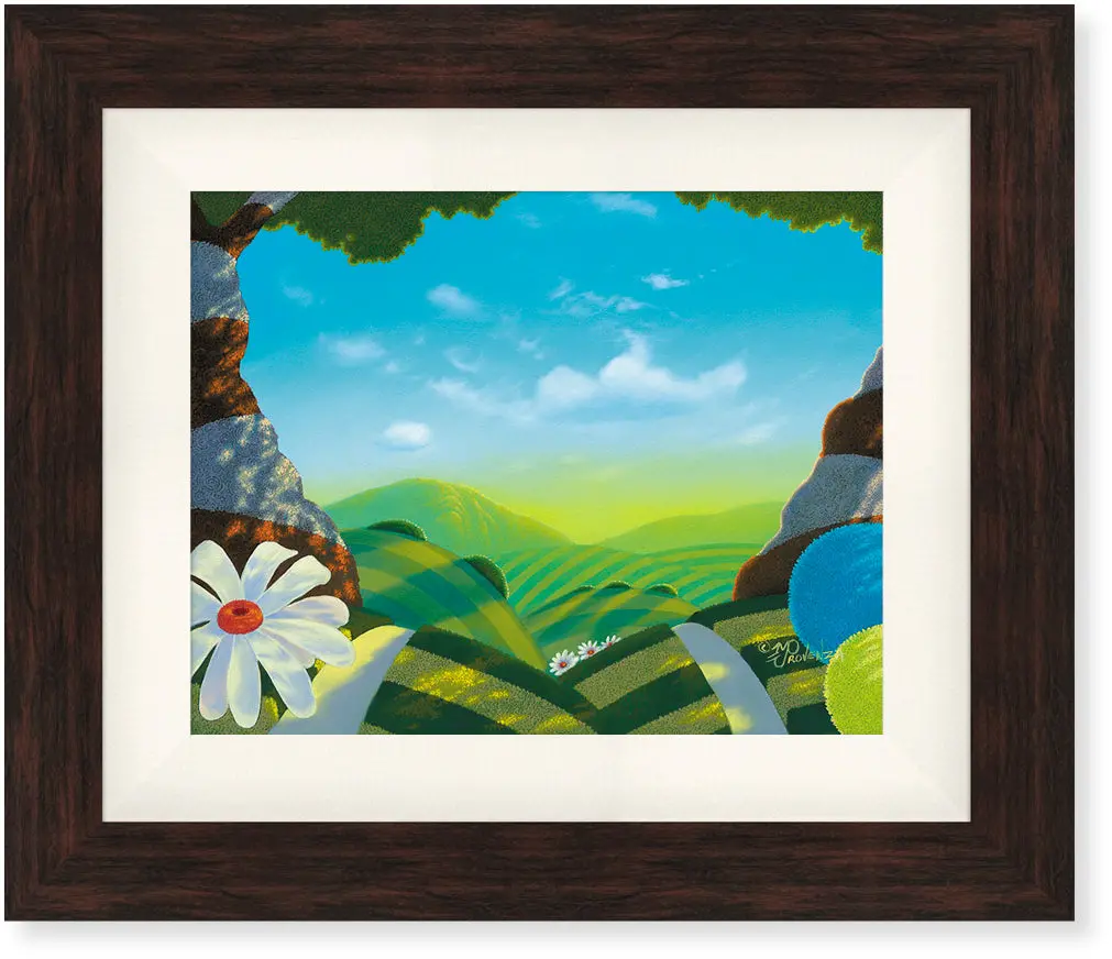 Original Painting: Golden Light By Michael Provenza 1