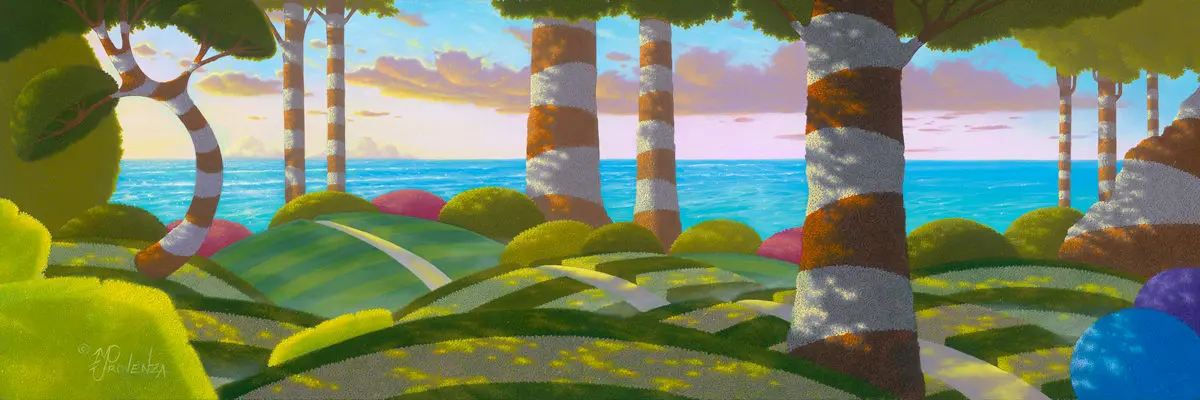 Original Painting: Oasis By Michael Provenza 2