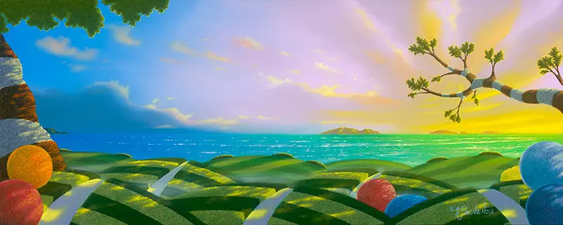 Original Painting: Symphonic Light By Michael Provenza 2