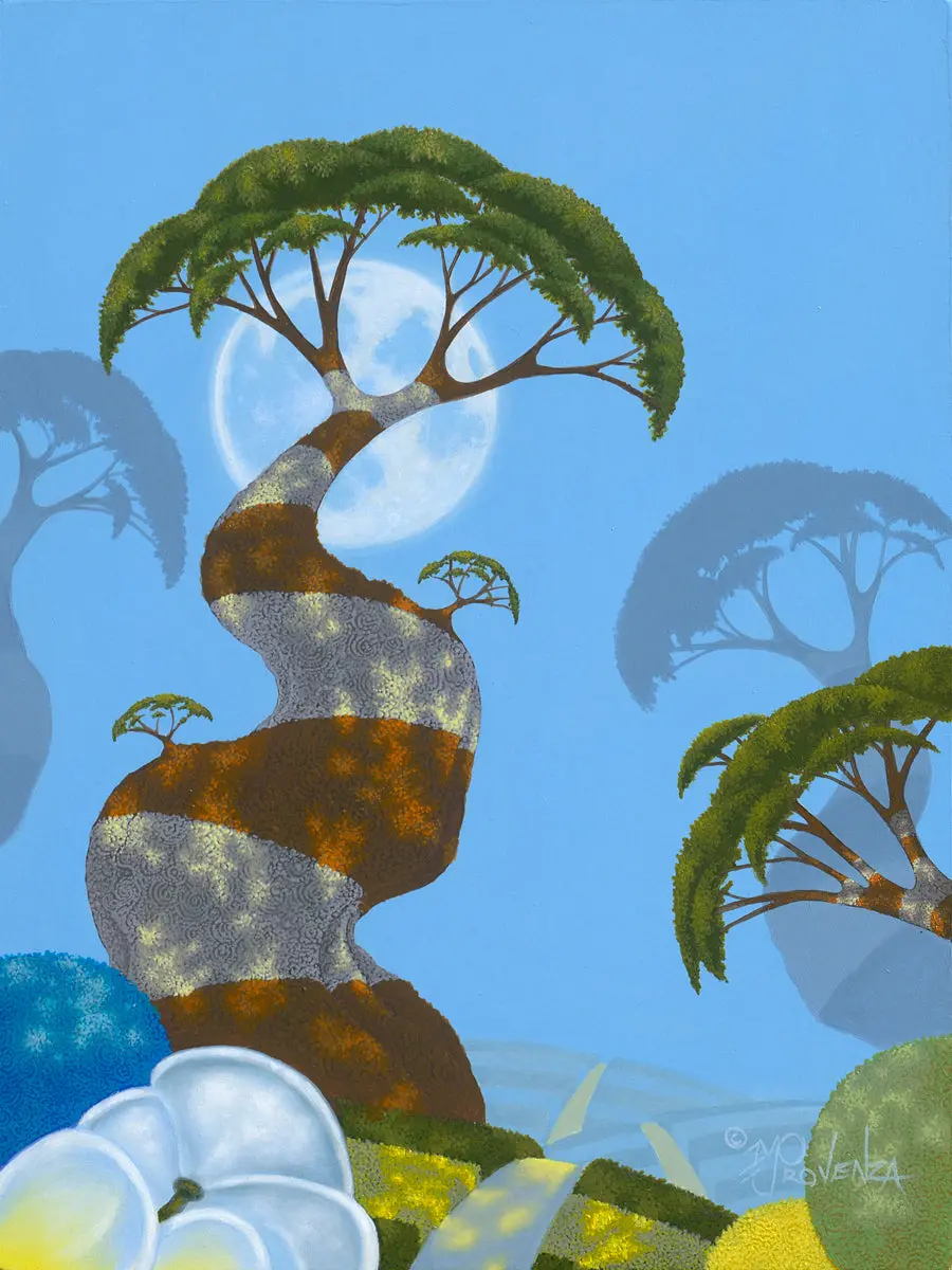 Original Painting: Twilight Fog By Michael Provenza 2