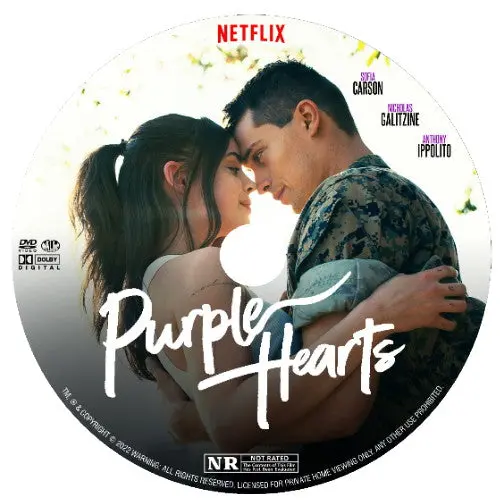 Purple Hearts Dvd Movie 2022 1