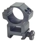 Accushot (Set Of 2) Premium 1" Weaver Style High Profile See-Thr 1