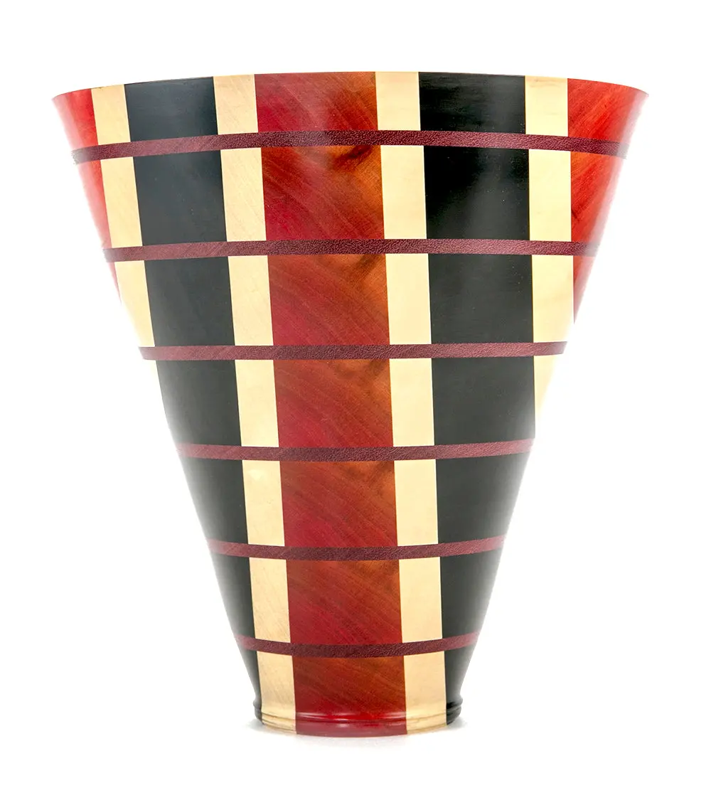 Laminated "Pink Lady" Vessel By Rob Woodward 2