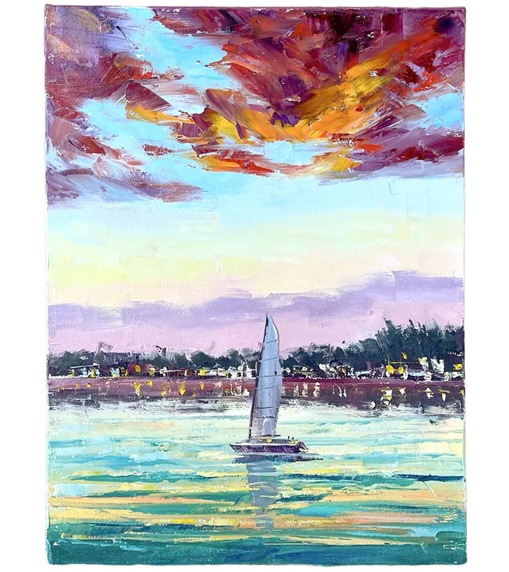 Sailing To Lahaina By Roman Czerwinski 1