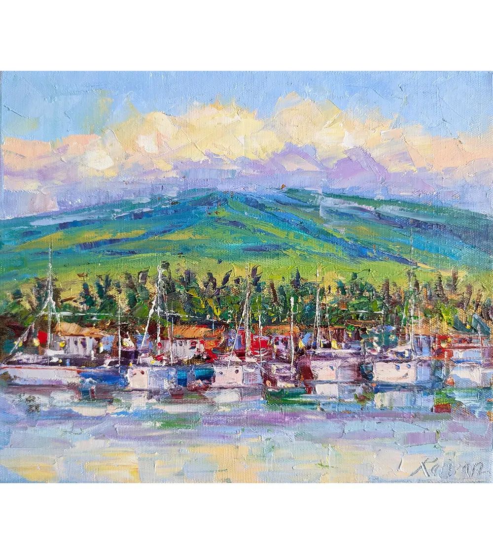Lahaina Impression By Roman Czerwinski 1