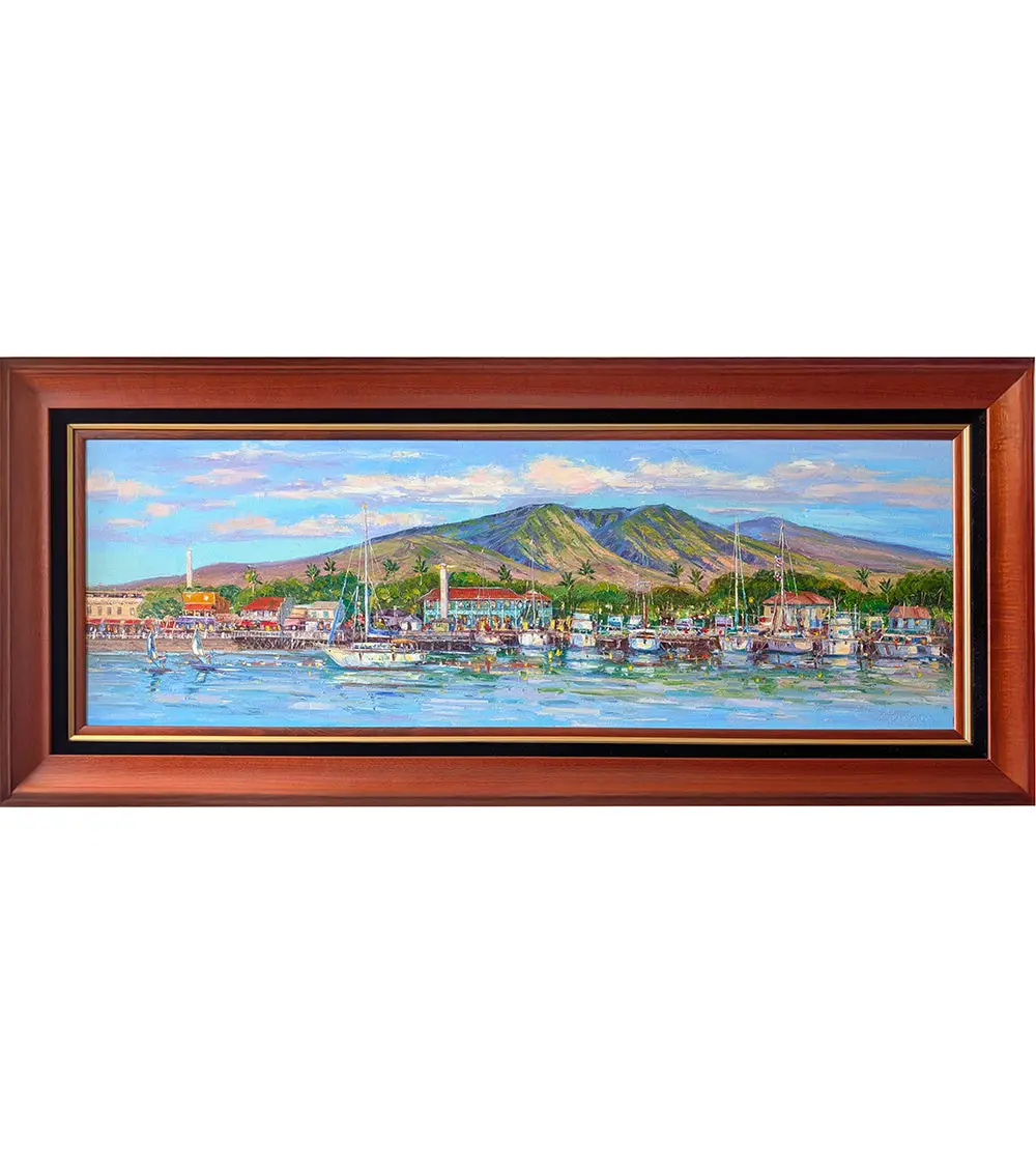 Dreaming Of Lahaina By Roman Czerwinski, Framed 1