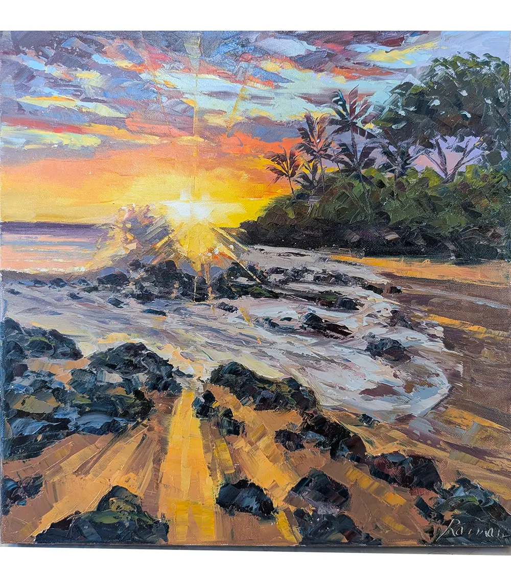 Secret Beach Sunset By Roman Czerwinski 1