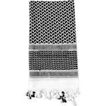 Rothco Lightweight Shemagh Tactical Desert Scarves(W-B) 1