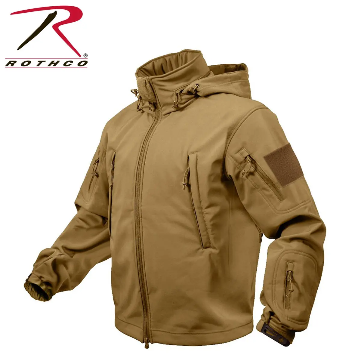 Rothco Special Ops Tactical Soft Shell Jacket Tan (Size Xl) 1