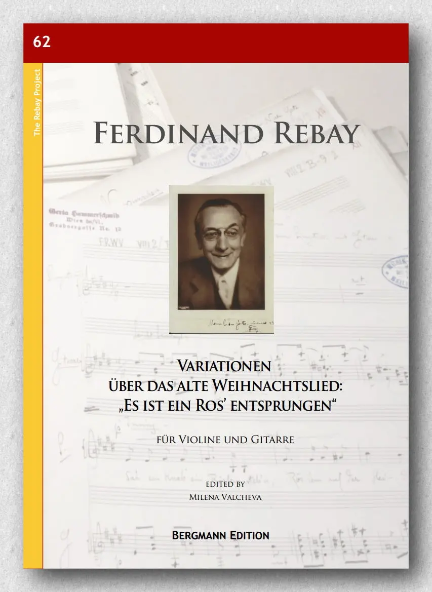 Rebay [062], Variationen Über Das Alte Weihnachtslied: "Es Ist Ein Ros' Entsprungen" 1