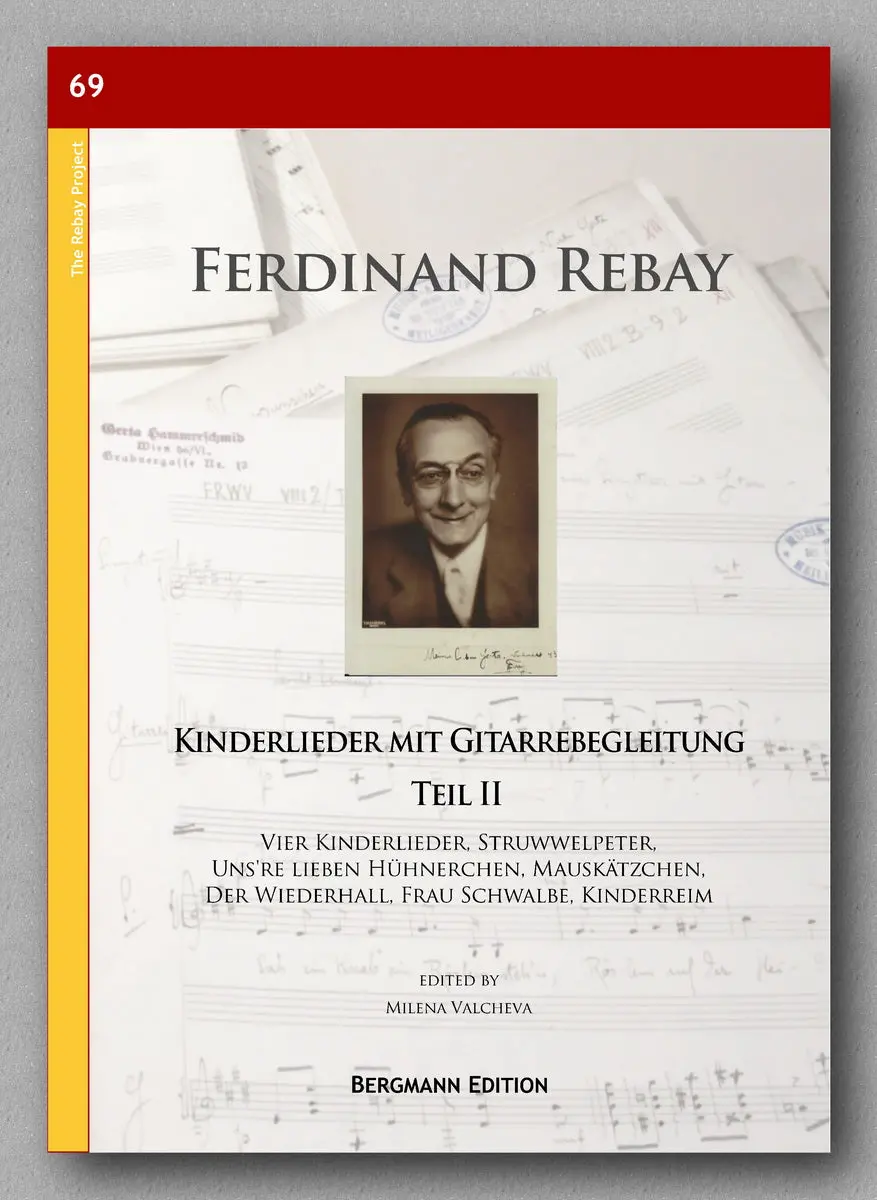 Rebay [069], Kinderlieder Mit Gitarrebegleitung 2. Teil 1