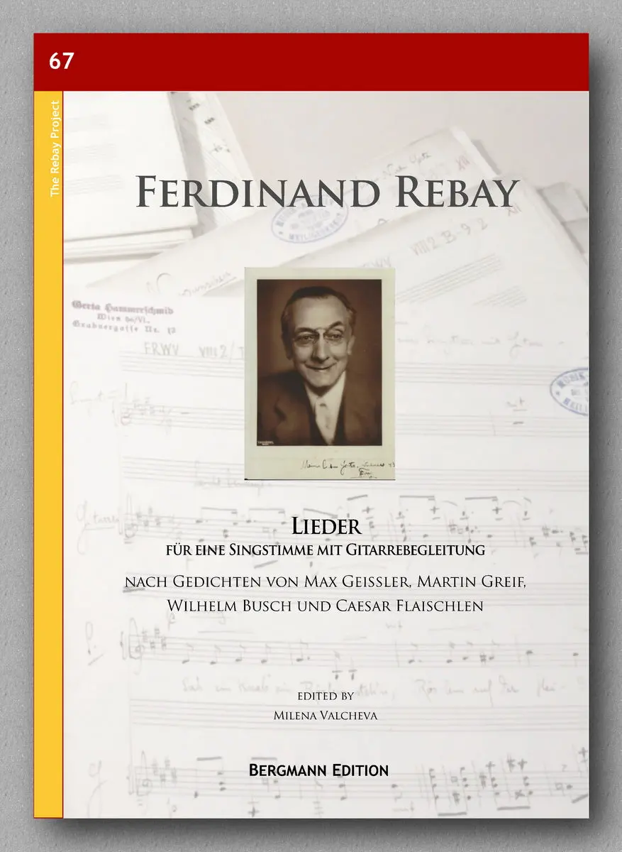 Rebay [067], Lieder Nach Gedichten Von Max Geißler, Martin Greif, Wilhelm Busch Und Caesar Flaischlen 1