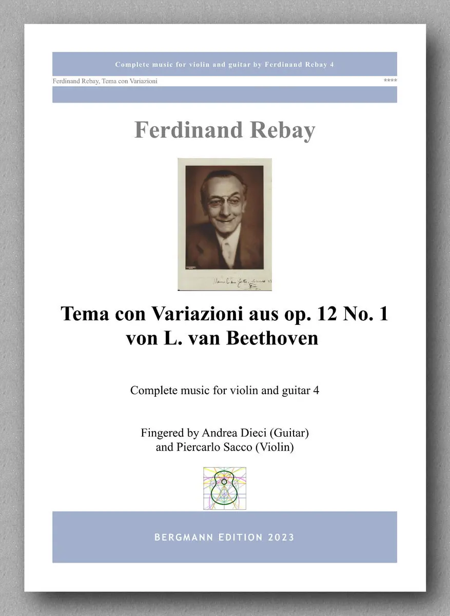 Rebay, Tema Con Variazioni Aus Op. 12 No. 1 Von L. Van Beethoven 1