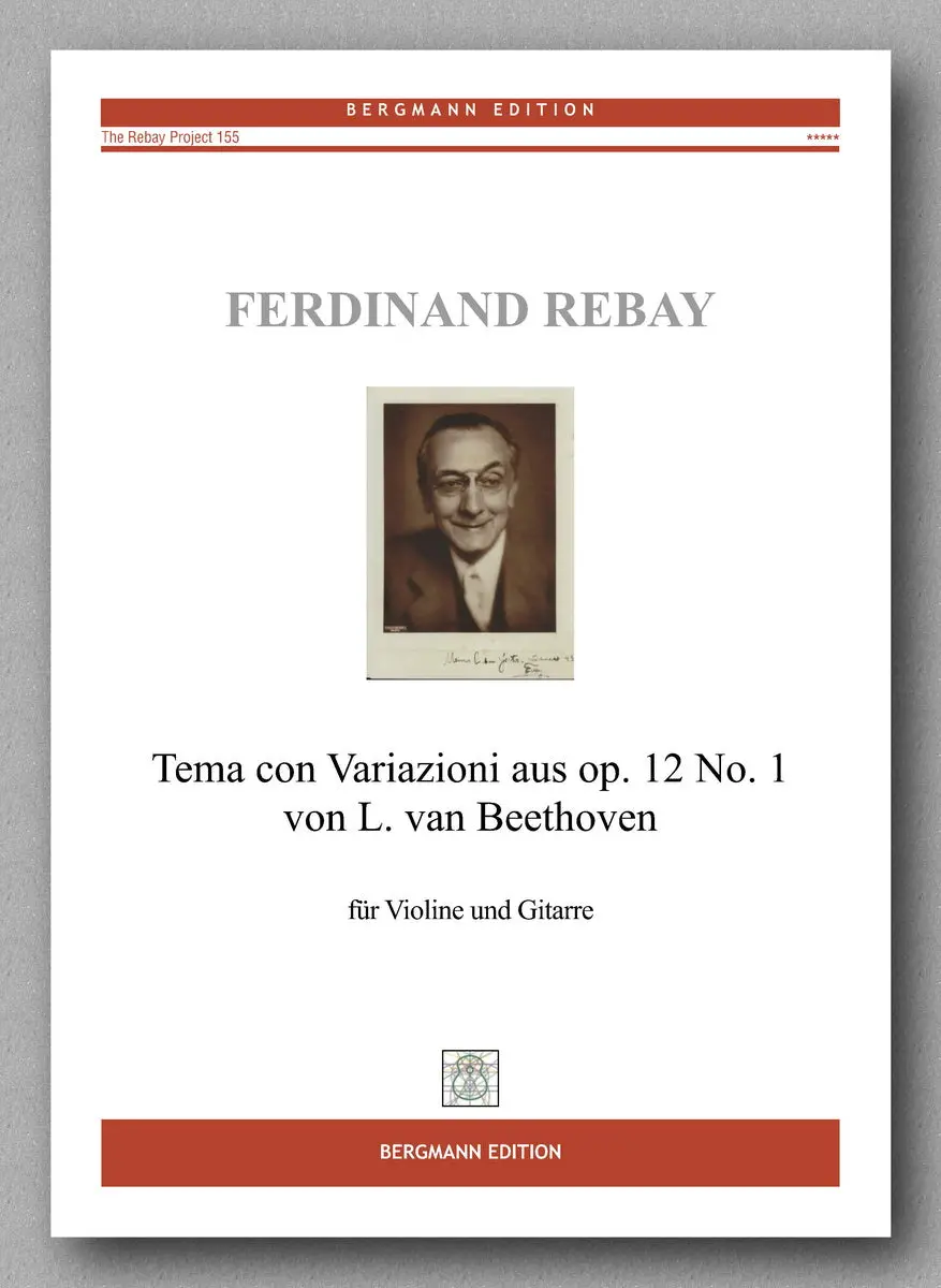 Rebay [155], Tema Con Variazioni Aus Op. 12 No. 1 Von L. Van Beethoven 1