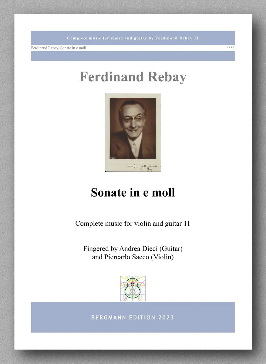 Rebay, Sonate In E Moll 1