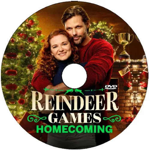 Reindeer Games Homecoming Dvd Lifetime Christmas Movie 2022 1