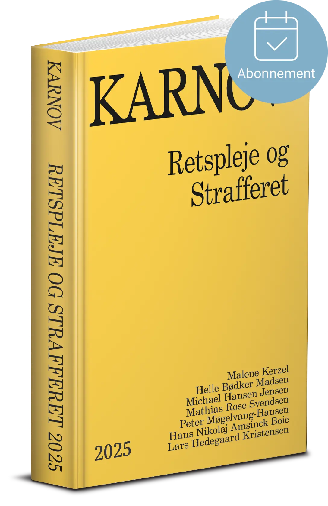 Retspleje Og Strafferet 2025 - Abonnement 1