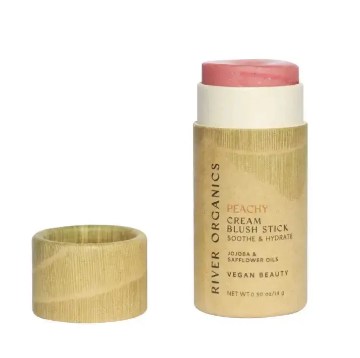 Peachy Vegan Blush Stick – 14G | River Organics 1