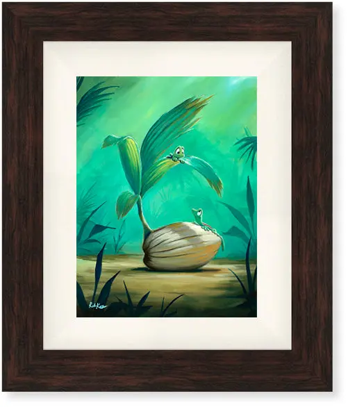 Original Painting: Meeting Mo By Rob Kaz 1